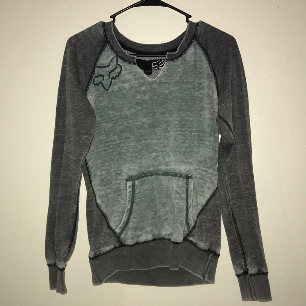 Fleece Fox Sweat Shirt